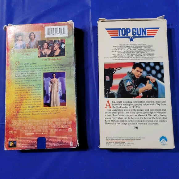 Set of 2 VHS Tapes - Picture 2 of 2